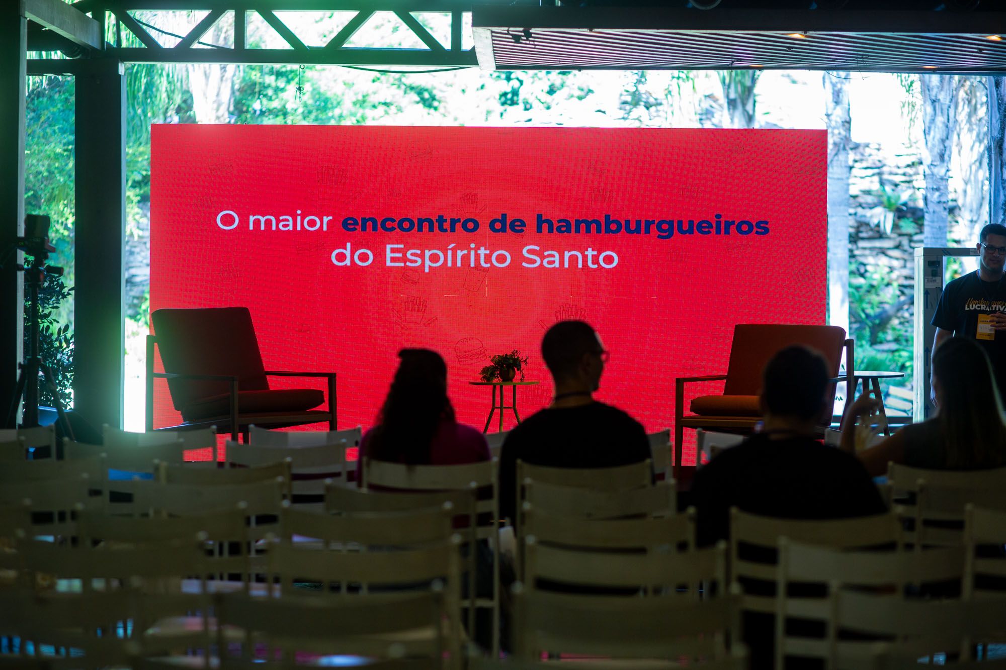 Registro do evento Hamburgueria Lucrativa, em Vitória/ES.