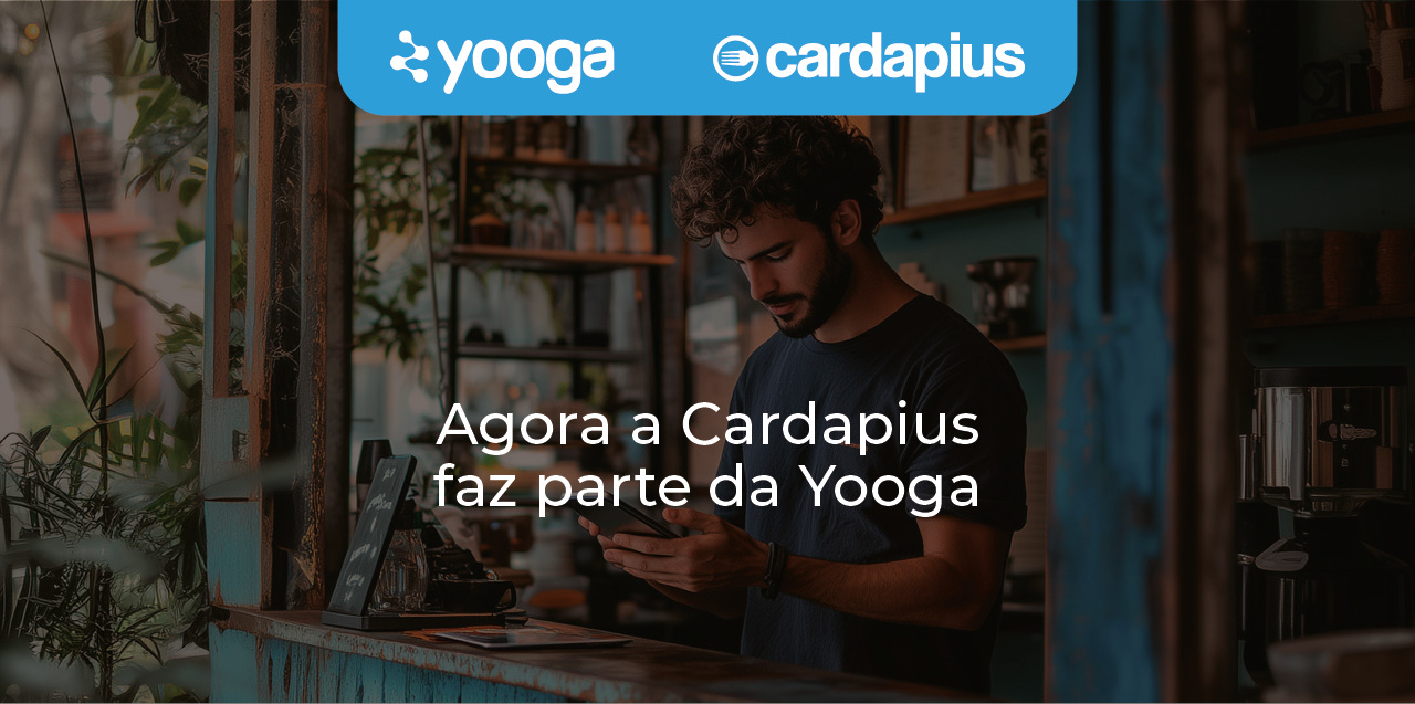 AGORA A CARDAPIUS FAZ PARTE DA YOOGA